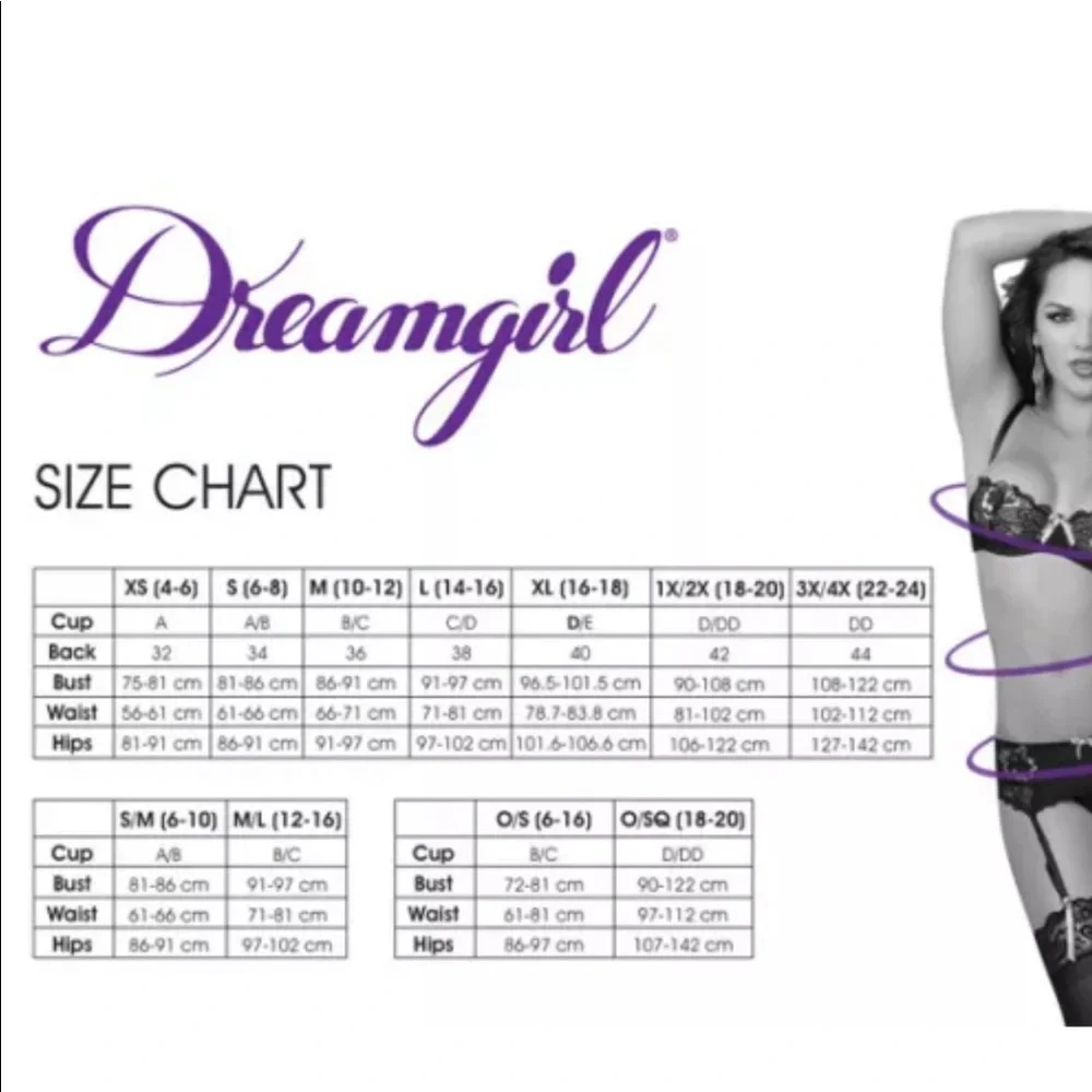 Stretch Mesh Garter Slip One Size Fits Most (NWOT) - Picture 6 of 6
